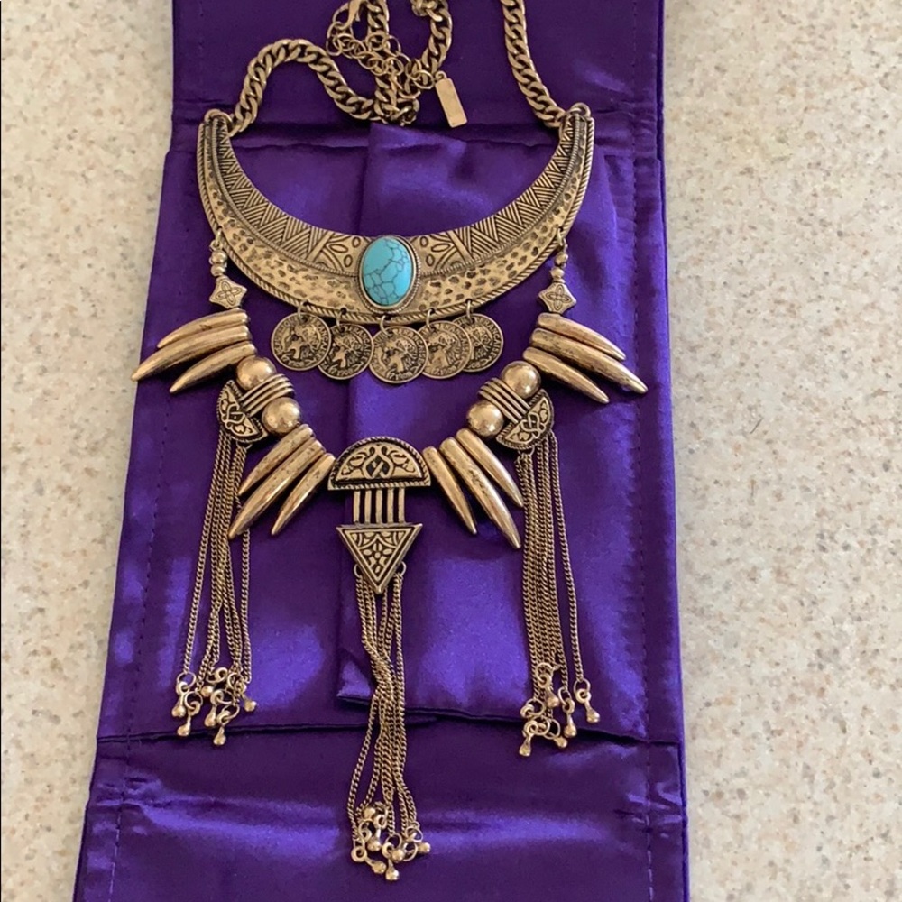 Gold Statement Necklace